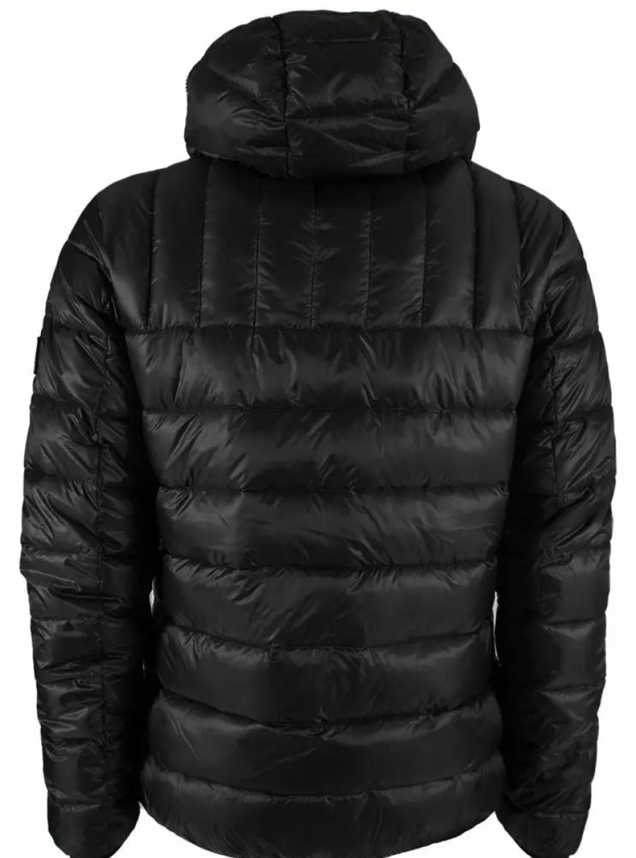 Men Yes Zee Men'S Jackets | Yes Zee Sleek Quilted Hooded Jacket With Camo Lining