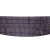 Men Dolce & Gabbana Men'S Cummerband | Dolce & Gabbana Black Waist Smoking Tuxedo Cummerbund Belt