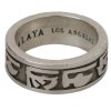 Men Nialaya Men'S Rings | Nialaya Silver Sterling Hieroglyph Men 925 Authentic