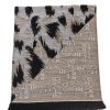 Men Cavalli Class Men'S Scarves | Cavalli Class Animalier Fantasy Logo Scarf - Beige Elegance