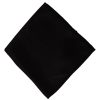 Men Dolce & Gabbana Men'S Handkerchief | Dolce & Gabbana Black 100% Silk Square Handkerchief Scarf