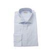 Men Bagutta Men'S Shirts | Bagutta Chic Light Blue French Collar Shirt