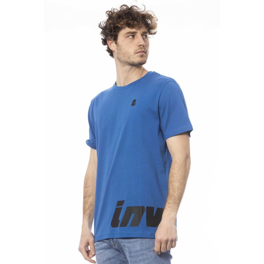 Men Invicta Men'S T-Shirts | Invicta Blue Cotton T-Shirt