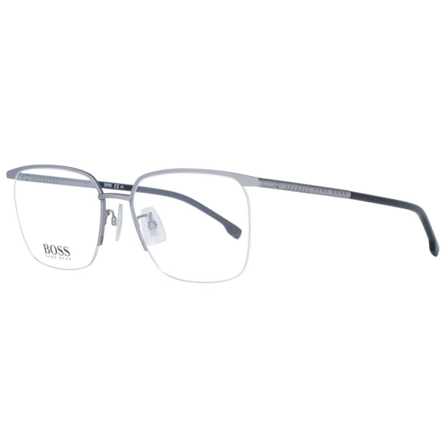 Men Hugo Boss | Hugo Boss Gray Men Optical Frames