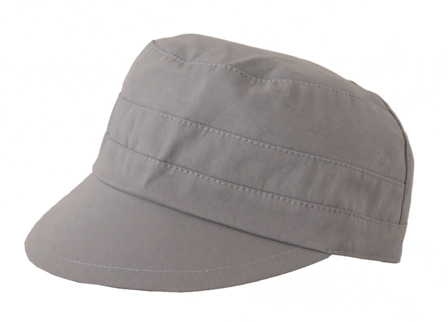 Men Dolce & Gabbana Men'S Hats & Caps | Dolce & Gabbana Gray Newsboy Cap Men Capello Cotton Hat