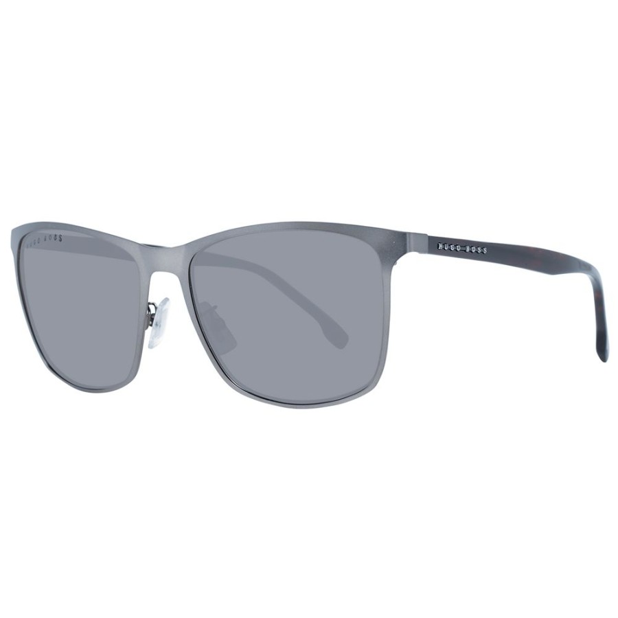 Men Hugo Boss | Hugo Boss Gray Men Sunglasses