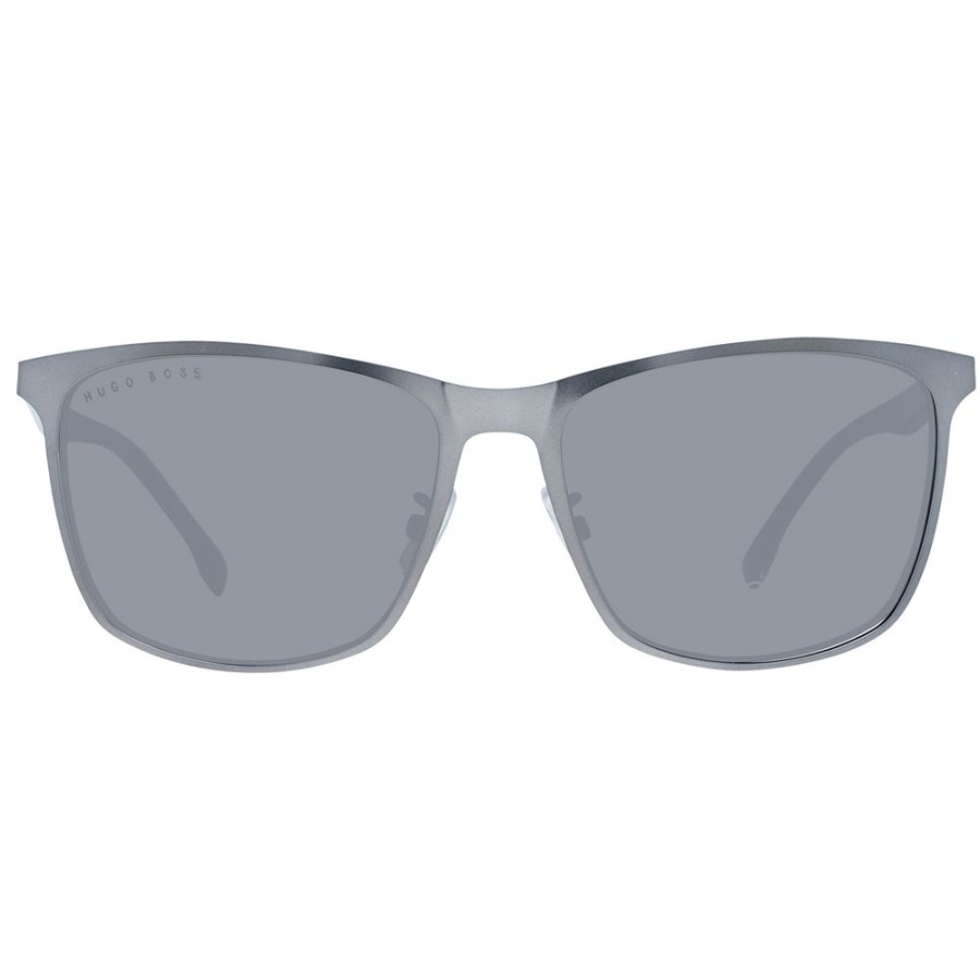 Men Hugo Boss | Hugo Boss Gray Men Sunglasses