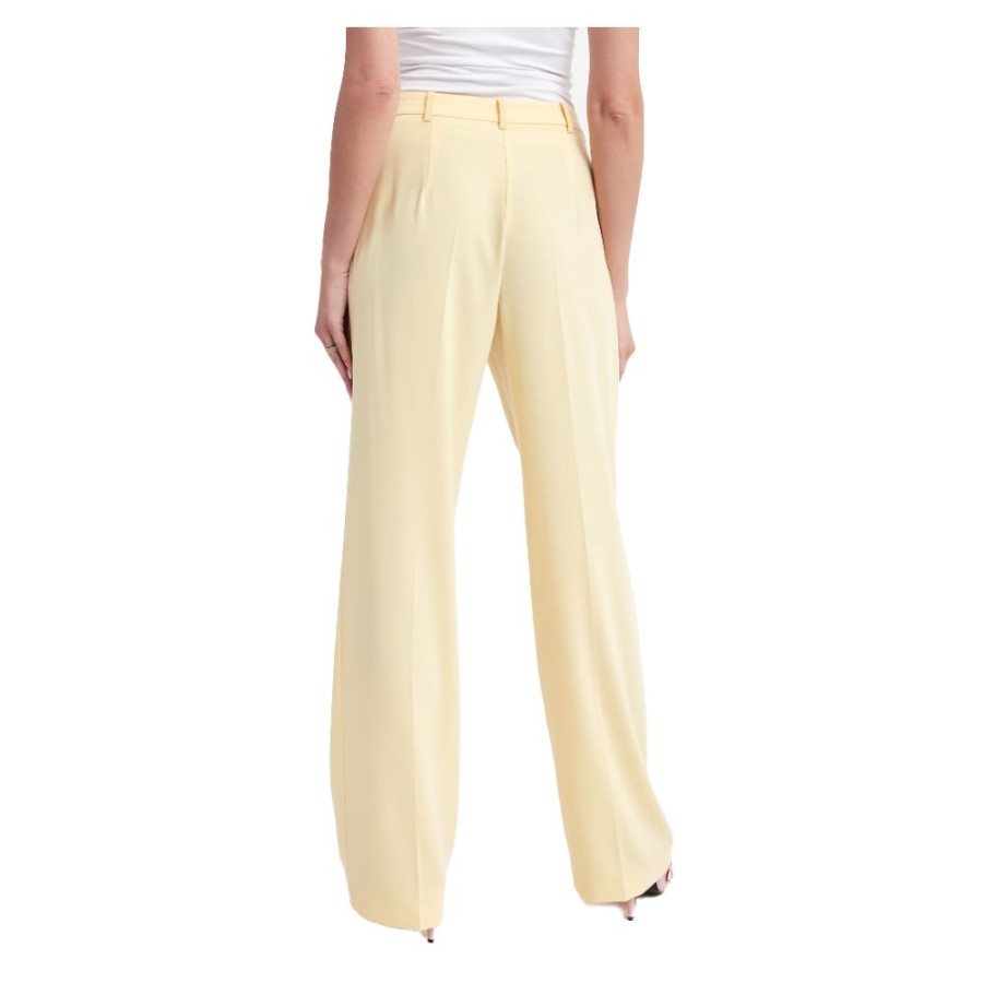 Women Patrizia Pepe Women'S Pants & Jeans | Patrizia Pepe Yellow Polyester Jeans & Pant