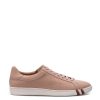 Women Bally Women'S Sneakers | Bally Pink Leather Sneakers