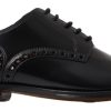 Men Dolce & Gabbana Men'S Formal | Dolce & Gabbana Black Leather Oxford Wingtip Formal Derby Shoes