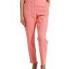 Women Dolce & Gabbana Women'S Pants & Jeans | Dolce & Gabbana Pink High Waist Tapered Women Pants