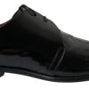 Men Dolce & Gabbana Men'S Formal | Dolce & Gabbana Black Patent Leather Formal Shoes