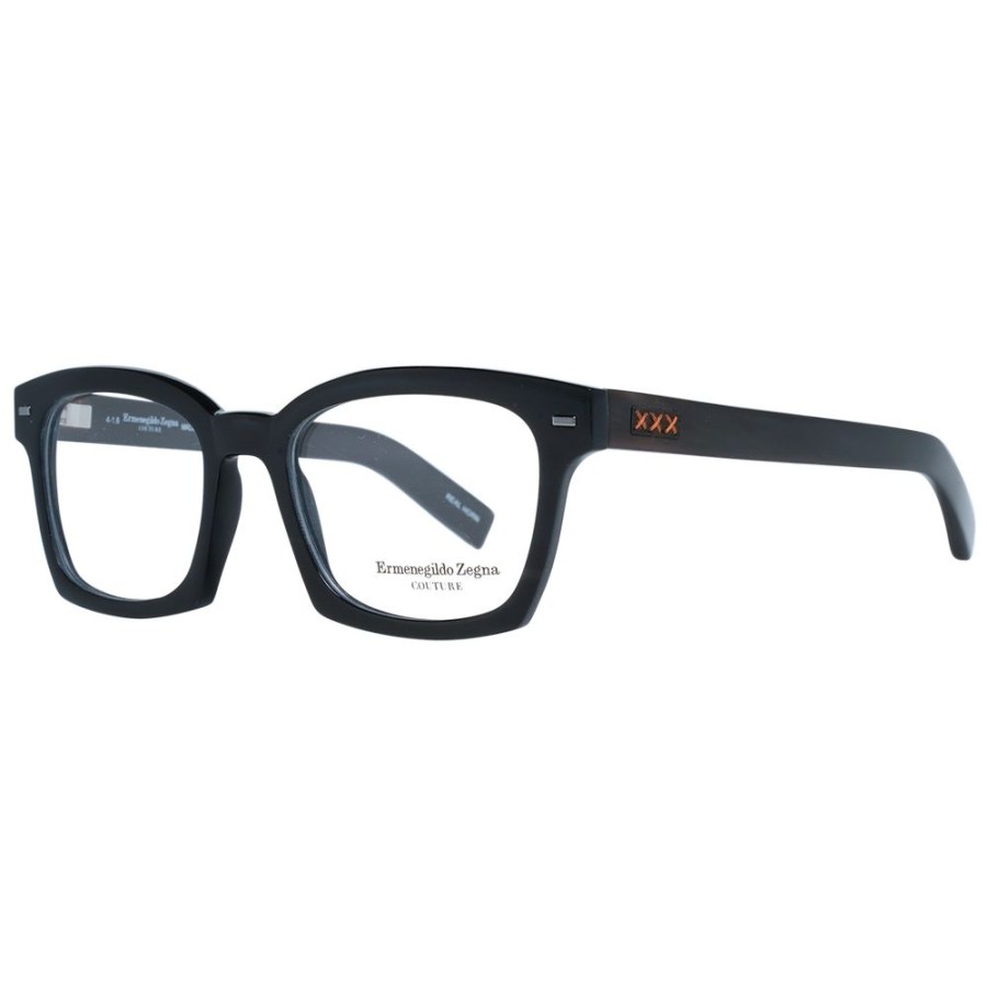 Men Zegna Couture | Zegna Couture Black Men Optical Frames